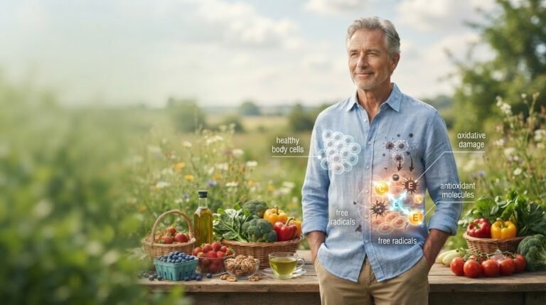 oxidative stress after 50