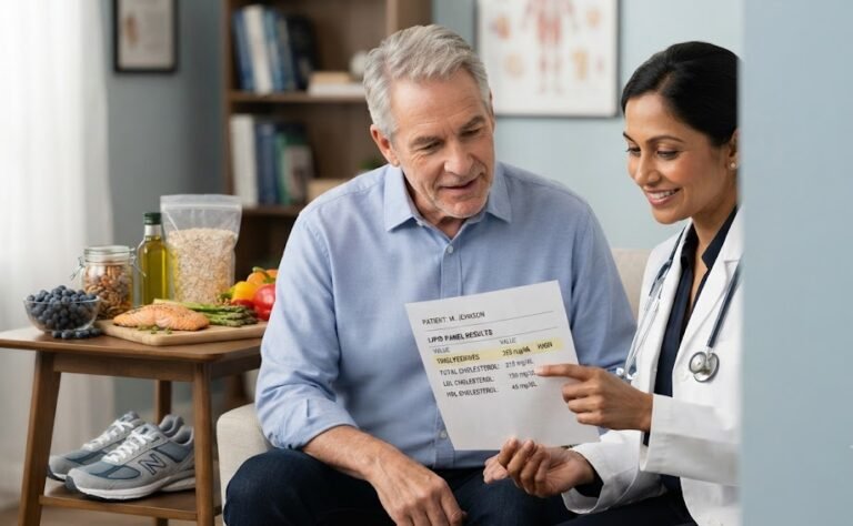 high triglycerides after 50