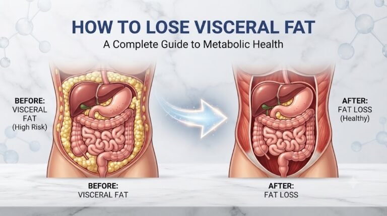 how to lose visceral fat after 50 naturally