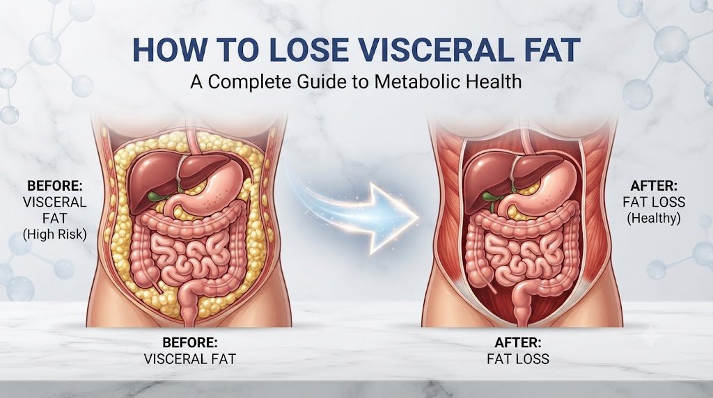 how to lose visceral fat after 50 naturally
